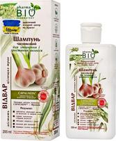 Pharma Bio Laboratory česnakų stiprinamasis šampūnas 200 ml