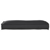 Pallet pagalvė nugarai juoda 120x40x12 cm oxford audinys