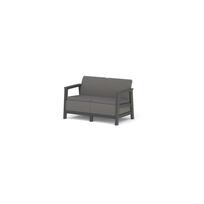 Pilkos spalvos sodo sofa Scandi Linea – Keter