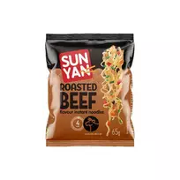Kepintos jautienos skonio greitai paruošiami makaronai SUN YAN, 65 g