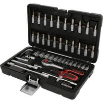 Terkšlės ir sukimo galvučių komplektas KS Tools 917.0648 (48 vnt.)