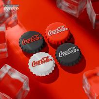 Oficialiai licencijuoti „Coca-Cola“ silikoniniai nykščio laikikliai PS4/PS5/Switch valdikliams (4-Paketas)