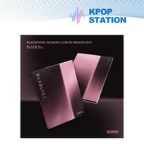 (+parduotuvės dovana) BLACKPINK - 3-iasis MINI ALBUMAS [DEADLINE] JUODA Versija.