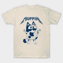 Muffin Bluey Metalo Marškinėliai Unisex Marškinėliai M