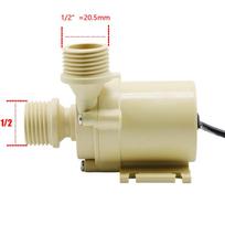 12v-24v Maistinio plastiko Saulės karšto vandens cirkuliacinis siurblys 1/2   tylus Vandens šildymo elektrinis šildytuvas Stiprintuvas Panardinamas siurblys 12V-24V