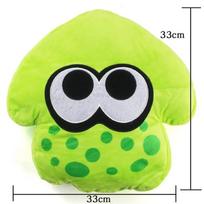 33cm Oranžinė Žalia Splatoon Inkling Anime Kawaii Gyvūno Pagalvė Pagalvėlė Pliušinis Minkštas Kimštas Animacinis Žaislas Lėlės Vaikams Dovana 33cm žalia