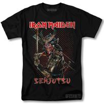 Iron Maiden marškinėliai Senjutsu Rock Merch Koncertinė kelionė Vntg dizainas T-shirt Unisex T-shirt M