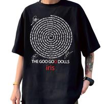Lenktyniauk su The Goo Goo Dolls Iris Muzika Retas Juodas Visų Dydžių Marškinėlis 1P886 Unisex Marškinėlis M