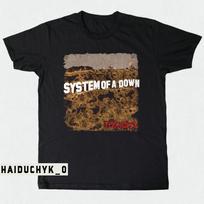 System Of A Down Toxicity Roko Grupė Unisex Juodi Marškinėliai Dydis S-5XL Unisex Marškinėliai S