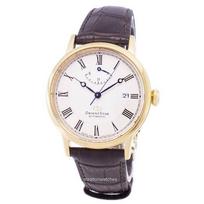 Atnaujintas Orient Star Automatinis Galios Rezervo Indikatorius Japonijoje Pagamintas RE-AU0001S00B Vyriškas Laikrodis balta