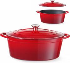 Hendi Emaliuotas ketaus puodas 6,88 l raudonas - 626825