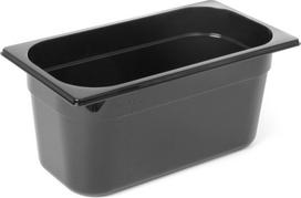 Hendi Juodos spalvos polikarbonato konteineris GN 1/3 H 100 mm - 862520