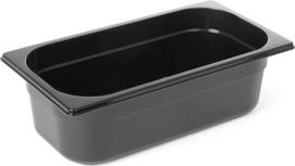 Hendi Juodos spalvos polikarbonato talpykla GN 1/4 H 65 mm - 862636