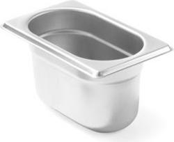 Hendi Maisto produktų konteineris GN 1/9, aukštis 150 mm Biudžetinė linija STAL 1,3 l