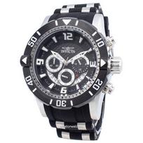 Atnaujintas Invicta Pro Diver Chronograph Kvarcinis 200M 23696 Vyriškas Laikrodis juoda