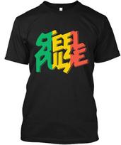 NAUJAS Steel Pulse Angliškos Roots Muzikos Grupės Meno Grafinis Logotipas Marškinėliai Dydis S-4XL Unisex Marškinėliai L