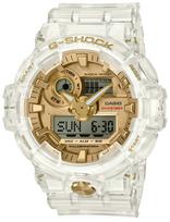 Casio GLACIER GOLD Skaidrus Laikrodis G-Shock GA-735E-7AJR Vyriškas