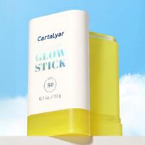 CartaLyar - Skaidrus švytintis apsauginis nuo saulės pieštukas SPF50 PA++++ - 2 tipai 01# Glow Stick - 20g