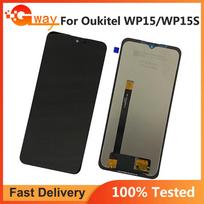 Pilnas LCD ekrano ir skaitmenintuvo surinkimas, skirtas Oukitel WP13 WP15 WP15S