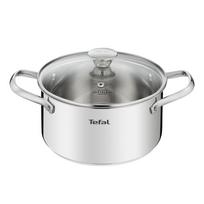 Indukcinis nerūdijančio plieno puodas su dangčiu Cook Eat - Tefal