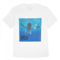 Nirvana Nevermind 1992 albumo viršelio marškinėliai, Vintažiniai NIRVANA - NEVERMIND marškinėliai Unisex XXXL
