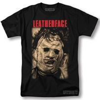 Texas grandininio pjūklo skerdynės Leatherface marškinėliai Siaubo filmas Vintažiniai grafiniai marškinėliai Unisex marškinėliai S