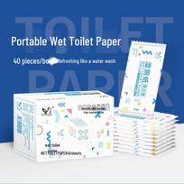 V1 Flushable Wet Toilet Wipes (40 Count)