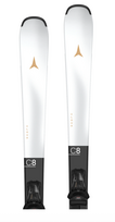 ATOMIC Cloud C8 LT wh/bk w/E M10 GW ski set