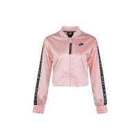 Nike Air Track Jacket Satin Short Casual Moteriškos Striukės Pink BV4780-682 XL