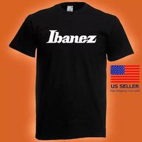 Ibanez Guitars Vyriški Juodi Retro Vintage Unisex Marškinėliai S-5XL Unisex Marškinėliai S