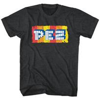 Pez Logo Black Heather Adult T-Shirt Unisex T-Shirt XXXL