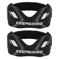[Breathable Knee Brace]2pcs Breathable Sweat Absorbent Knee Brace | Basic Simple Design | Long Wear Comfort 2pcs violetinė