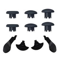 Game Controller Analog Joystick and Triggers Buttons for Controller Metal Thumbsticks Back Paddles Replacement Accessory žalia