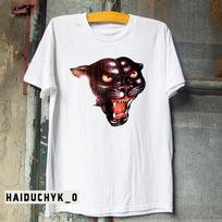 Rowdy Roddy Piper Panther Unisex Balti marškinėliai S-5XL Unisex marškinėliai M