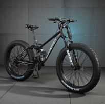 Kalnų dviratis Fatbike GYT27 26", juodas