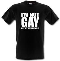 AŠ NESU GĖJUS, BET MANO DRAUGAS YRA Marškinėlių dydžiai nuo S iki 4XL Unisex marškinėlis XXXXL