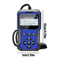 Universalus automobilio OBD skaitytuvas diagnostikos įrankis, kodų skaitytuvas, automobilio įtampos testeris, variklio gedimų kodų skaitytuvas, diagnostikos įrankis