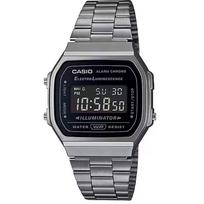 Casio Unisex Skaitmeninis Vintage Sidabrinis G-Shock A168WGG-1BVT Laikrodis,