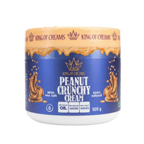 Traškus žemės riešutų kremas su jūros druska 500 g.