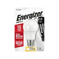 Energizer LED lemputė E27 8.2W 806 lm šiltai balta A+