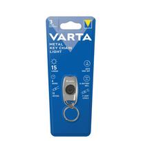 Varta Metal Key Chain LED žibintuvėlis raktų pakabukas, 15 lm