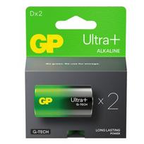 GP Ultra+ LR20 D šarminės baterijos 1.5V, 2 vnt.