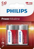 Philips Power LR14 C šarminės baterijos, 2 vnt.