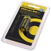 Nitecore NL169 16340 įkraunama ličio jonų baterija 950mAh