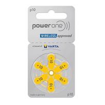 VARTA Power One 10 klausos aparatų baterijos, 6 vnt.