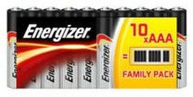Energizer AAA šarminės baterijos 10 vnt., ilgalaikės