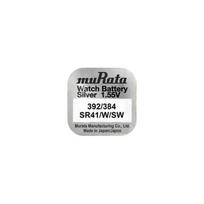 Murata SR41 392/384 sidabro oksido laikrodžio baterija 1,5 V