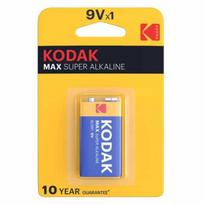 Kodak Max 9V šarminė baterija, ilgalaikė galia, 1 vnt