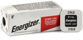 Energizer 379 sidabrinio oksido laikrodžio baterija 1,55 V, 1 vnt.
