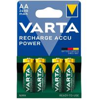 Varta AA 2400mAh įkraunamos baterijos R2U, 4 vnt. rinkinys